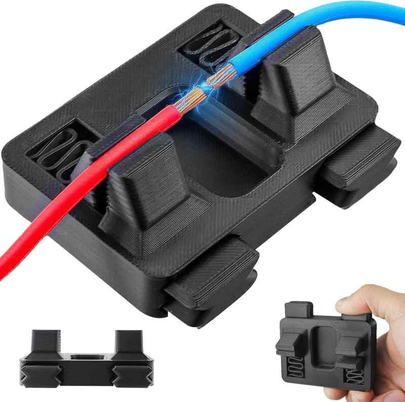 はんだ付けステーションクランプ、はんだ付け用ワイヤーホルダー、ワイヤーはんだ付けクランプHelping Hands 固定クリップ ワイヤー クランプ、調整可能なポータブル溶接固定具ツール、電多用途溶接アシスタント: クランプは調整可能なクランプと位置合わせガイドを使用して設計されており、正確なワイヤーの位置決めをし、エラーを減らし、毎回一貫した溶接をし、効率と精度を向上させます。耐熱部品: クランプは耐熱材料で作られており、溶接作業中の高温に耐えます。しっかりとしたグリップにより、ワイヤーと電極をしっかりと保持し、安全性を確保し、ツールやワークピースの損傷を防ぎます。ワークフローを最適化: 3D プリント材料で作られた当社のはんだ付けワイヤー ホルダーは、前面に小さなトレイが付いているように設計されており、溶接中に発生する廃棄物を簡単に収集したり、小さな部品を保管したりできるため、効率が向上して作業を効率的に行うことができます。さまざまなケーブル設置要件を満たす機能を備えているため、作業が合理化され、あらゆる設置が簡単かつ楽になります。コンパクトなデザイン: ワイヤー溶接クランプは軽量でコンパクトで、操作と保管が簡単で、あらゆるツールボックスに最適です。偶発的な動きや位置ずれを心配することなく、正確な溶接に集中でき、毎回正確な結果をします。適用範囲: 溶接アクセサリに最適なこの器具は、さまざまな溶接ワイヤーホルダーと電極クランプをサポートします。プロの溶接用途、自動車修理、DIY はんだ付けプロジェクトのいずれの場合でも、安定性と信頼性を実現します。