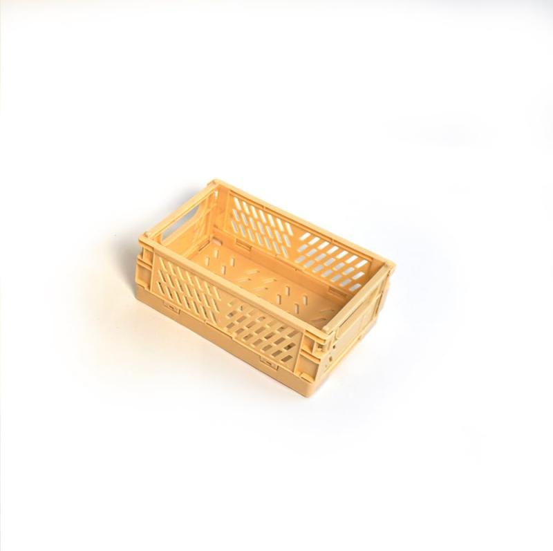 Clapoyis 折り畳みコンテナ 小さい 収納カゴ プラスチック ボックス 収納 小さめ クーラーボックス ミニ コンテナ ボックス 小型 折りたたみカゴ ミニ