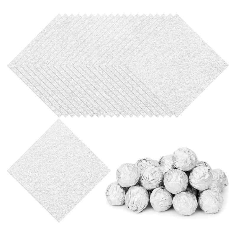 PATIKIL Foil Candy Wrappers Chocolate Wrapping Paper, for Homemade Caramel DIY Candies Decoration Chocolate Cake Packaging