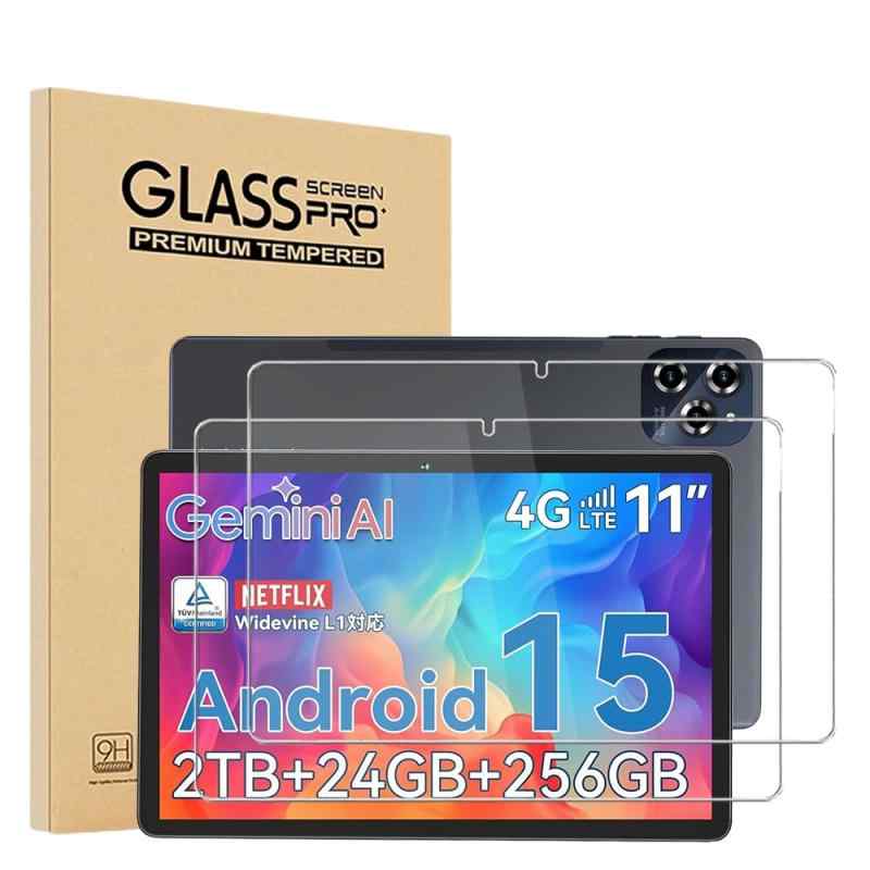 For KINGRID T90/Tabwee W90/T90 フィルム 保護フィルム 強化ガラスフィルム日本旭硝子製 11インチタブレットガラス 高透過率 防水 耐油 指紋防止硬度9H KINGRID T90/Tabwee W90/T90 液