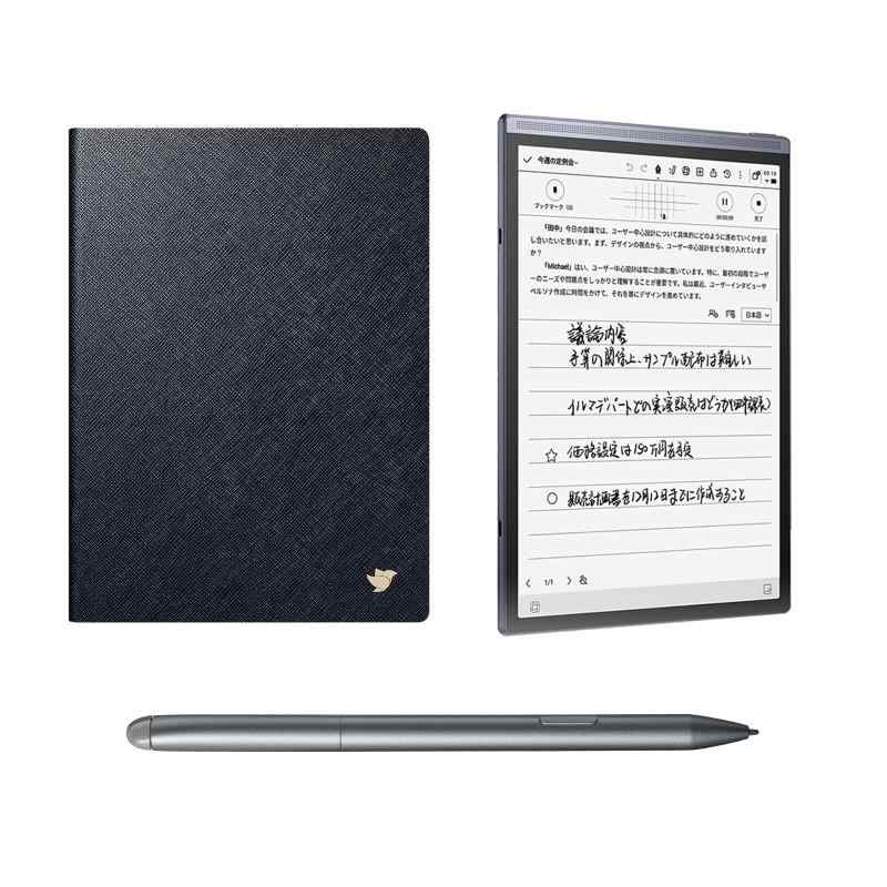 iFLYTEK AINOTE Air 2電子ペーパー と保護ケースセット 付属のペン 音声文字起こし 多言語翻訳 テキスト変換 ChatGPT搭載 Google Play対応 超軽量 8.2インチ タブレット 24段階暖色・冷色調整可能 オー