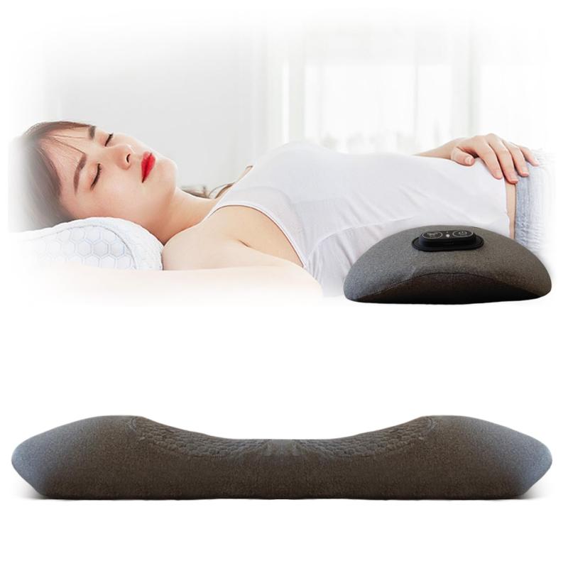 Rakuten - 腰痛 クッション 腰枕 就寝用 腰をサポート マッサージ 温感ケア ストレッチ 低反発 腰サポートクッション 体圧分散 通気性 反り腰対策 高さ調節可能 日本語説明書付き