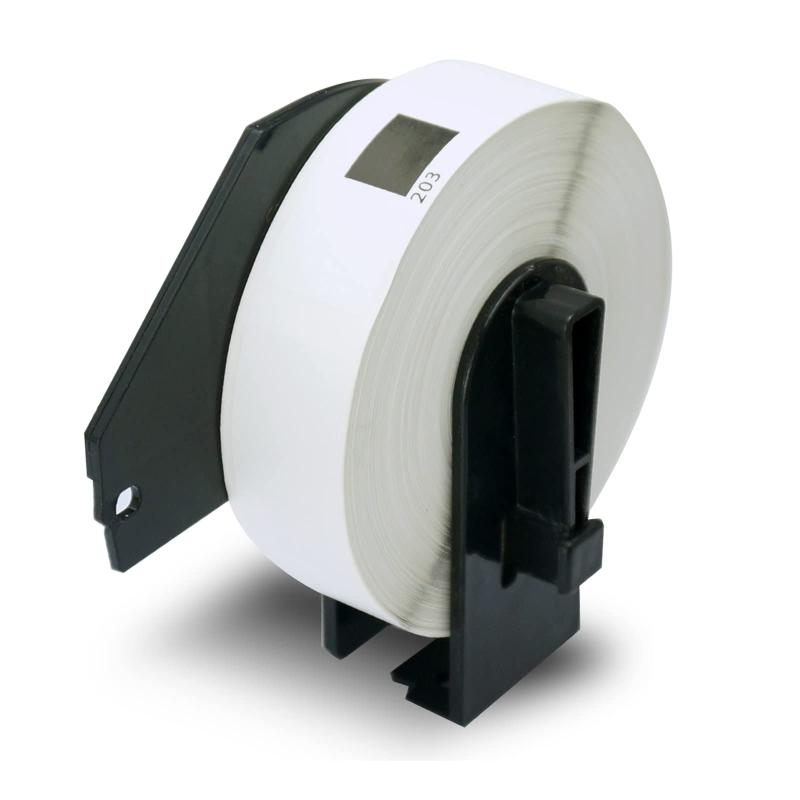 BETCKEY 互換の 多目的ラベル 感熱紙 Brother用 ブラザー DK-1203 (17mm x 87mm) 対応機種：感熱ラベルプリンター用 QL-800 QL-820NWB QL-700 QL-550 QL-720NW QL-650TD [1ロール + 1個 セット/300枚]