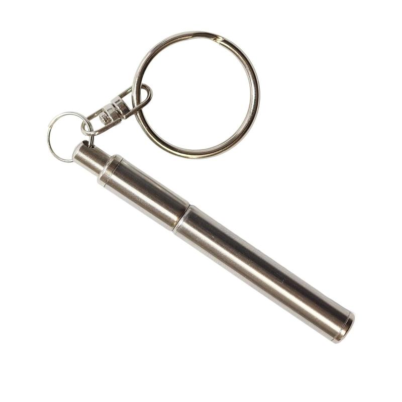 BRIIKPP キーホルダー型ボールペン ミニペン ボールペン ステンレス 伸縮1.携帯設計：サイズは約6 cm×0.8 cm、展開長さは5.6 cmから11.5 cmの間で、軽くて携帯でき、スペースを占めない。2.良質ステンレス材質：丈夫で耐久性のあるステンレス材質を採用し、重量は約11 gで、軽量で負担がなく、長時間の使用で壊れにくいことを確保し、同時に優れた耐久性と質感を備えている。3.フックデザイン：ユニークなフックデザインにより、キーホルダー、リュックサックのファスナー、ポケットの縁にペンを簡単にかけることができ、いつでもどこでも便利に取りやすく、日常使いの携帯性を向上させることができます。4.ネジ回転：キャップとペン本体はネジ回転設計を採用し、緊密に螺合し、簡単な挿抜式キャップよりも螺旋接続がより強固で、意外に脱落しにくく、キャップが携帯中に常に安全を保つことを確保する。5.多機能キーホルダー型デザイン：このミニペンはキーホルダー型に設計され、書く機能を備えているだけでなく、鍵などの持ち物と完璧に結合し、余分な携帯の手間を回避している