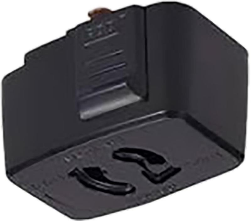 ヤザワコーポレーション 抜け止めコンセントプラグ ライティングダクトレール用 ホワイト SF6013WHサイズ(約):幅47×奥行35×高さ34mm
