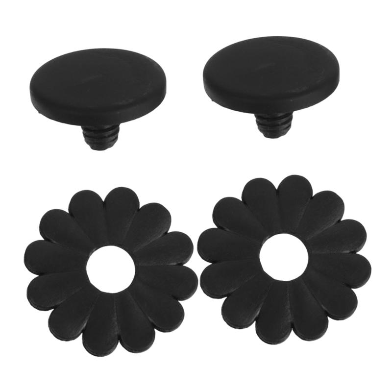 Abaodam 傘修理用先端キャップ 1セット 8Mm 傘トップカバー 傘の傷防止 傘交換パーツ 日傘アクセサリー 傘先端プロテクター プラスチック製