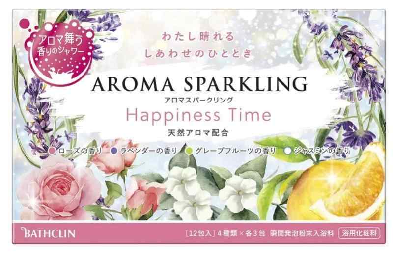 バスクリン アロマスパークリング Happiness Time 12包入