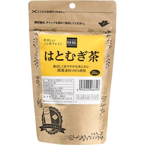 Rakuten - ビオラル はとむぎ茶 ティーバッグ 20袋入