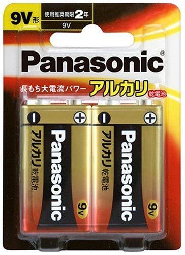 パナソニック 9V形アルカリ乾電池 2本パック 6LR61XJ/2B