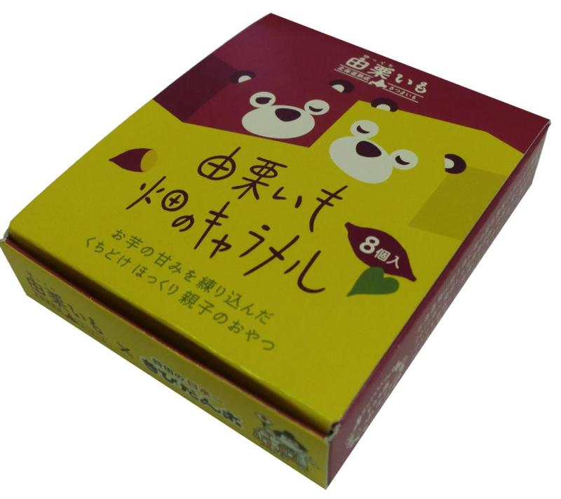 谷田製菓 由栗いも 畑のキャラメル 1袋(8個入)