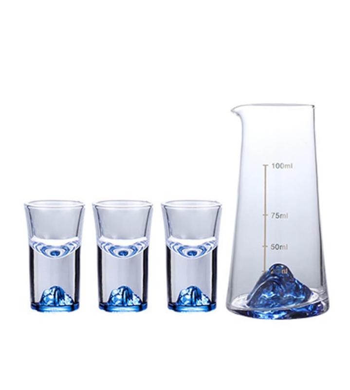 Godfun おしゃれ ファッション グラス ワイングラス 分酒器 創意 冰藍 高級 グラス 家庭 クリスタル ガラス 白酒グラス グラス linears-11418539 LINEAR shop サンプル画像3