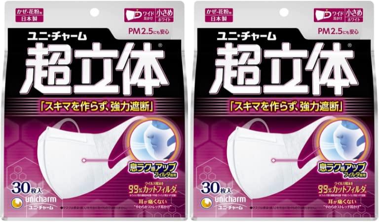 超立体マスク風邪・花粉用不織布マス...