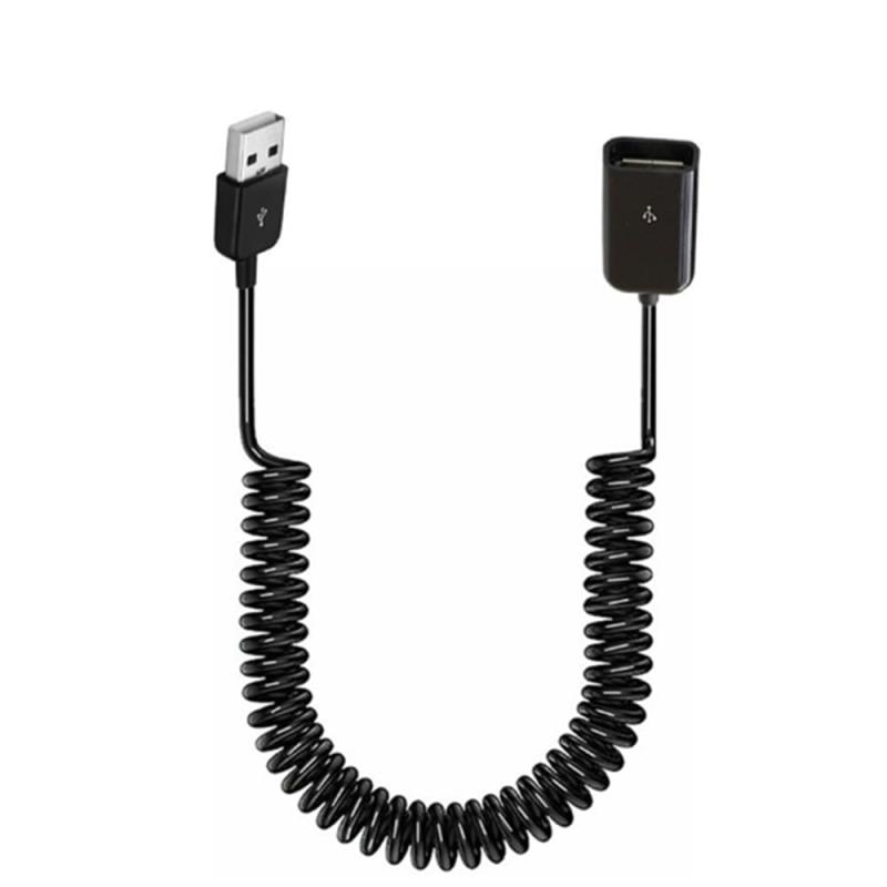 ViViSun USB2.0 延長ケーブル Aオス to Aメス 金メッキコネクタ付き 高速 480Mbpsのデータ転送同期リード 伸縮調節可能