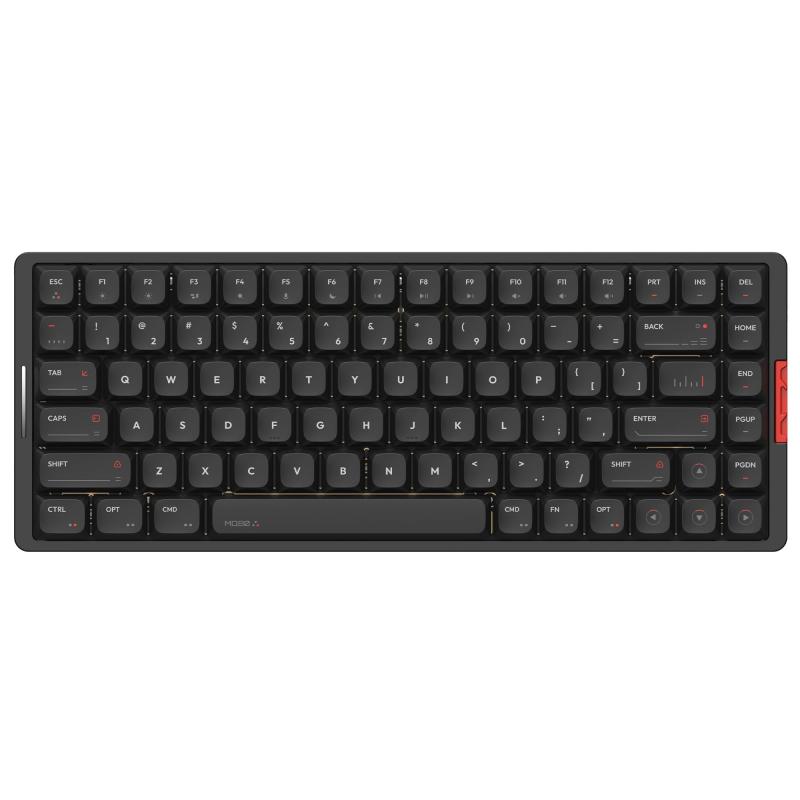 IQUNIX MQ80 ロープロファイルメカニカルキーボード。IQUNIX MQ80 アルミニウム製薄型メカニカルキーボード。