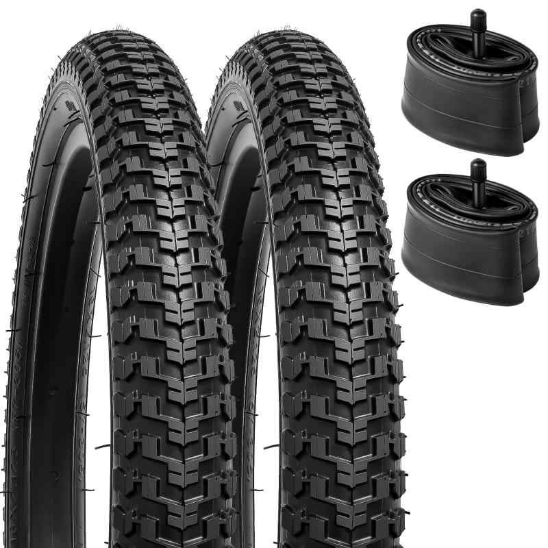 YunSCM 2本セット,16x2.125 タイヤ,16x2.125 57-305 自転車 タイヤ+ 16x1.75/2.125...