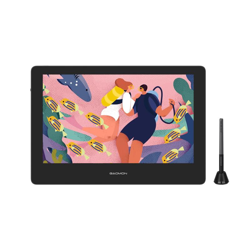GAOMON 液タブ 液晶ペンタブレット
