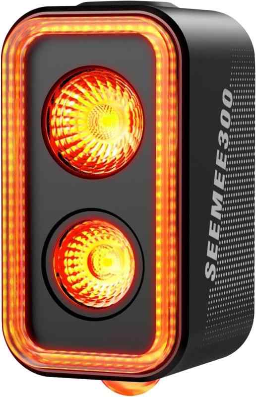 MagicShine SEEMEE 300/400 自転車用テールライト 300/400ルーメン 自転車用テールライト 360°可視スマートブレーキセンサー IPX6 防水リアバイクライト 夜間走行用