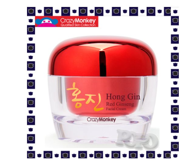 ★送料込み★CRAZY MONKYクレイジーモンキー紅参 レッド人参 フェイシャルクリーム 50g【安心】【国内発送】