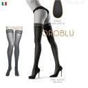OROBLU (オロブル) Chic Up 50 VOBC01486インポートタイツインポートストッキングつま先スルーシリコンストッパー付きガーターストッキング