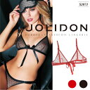 Jolidon／ジョリドン Chloe（クロエ） 直輸入 ヨーロッパ インポートランジェリー 2WAYストレッチドットチュールリボンノンパッドノンワイヤーヨーロッパ　ブラ 2WAYストレッチ三角ブラ