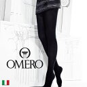 カシミヤ/OMERO オメロ GEA 100 CASHIMERA/ビスコース/冷え対策/ライクラファイバー/リブタイツカシミア/厚手タイツ/冷えとりタイツ/イタ...