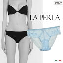 La Perla ラ ペルラ 12380イタリア ビキニショーツ直輸入イタリアインポートランジェリー2WAYストレッチドットレース花刺繍レースチュールシームレス