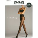 ストレッチマット Wolford（ウォルフォード）COMFORT CUT40 TIGHTS（コンフォート　カット40）ストッキング40デニールインポートレッグウェア2WAYストレッチマットダブルウエストバンドつま先スルータイプ