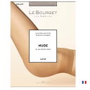 期間限定SALE 35%OFF Le Bourget／ル ブルジェ【NUDE】NUDE SATINE 12 インポートストッキング12デニール2WAYストレッチつま先スルータイプコンフォートベルトフラットシームコットンマチ