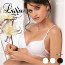 Leilieve／レイリエヴ　MY LUXURY-63/4カップブラ直輸入イタリアランジェリーグラデュエイティッドパッドドット柄チュールシームレス