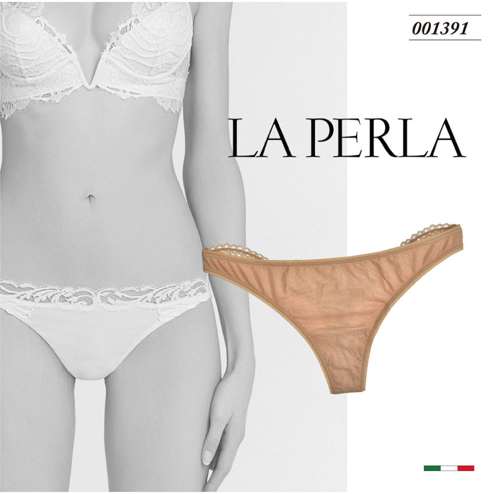 La Perla／ラ ペルラ 0013491La Perla STUDIOイタリア ソングショーツ直輸入イタリアインポートランジェリー2WAYストレッチ流線模様レース