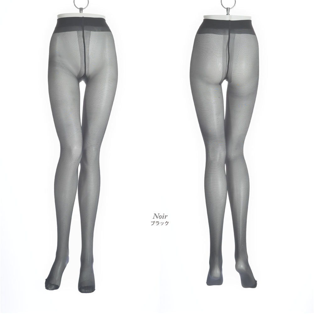 Le Bourget／ル ブルジェ【COLLANT　SEMI-OPAQUE 30（半不透明タイツ 30）】DESSOUS CHICS（ドゥス　シックス）インポートストッキング30デニール2WAYストレッチつま先補強タイプコットンマチあり