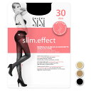 SISI／シシSeamless SLIM.EFFECT　30イタリアインポートストッキング30デニール2WAYストレッチシームレススリムエフェクトつま先補強タイプ