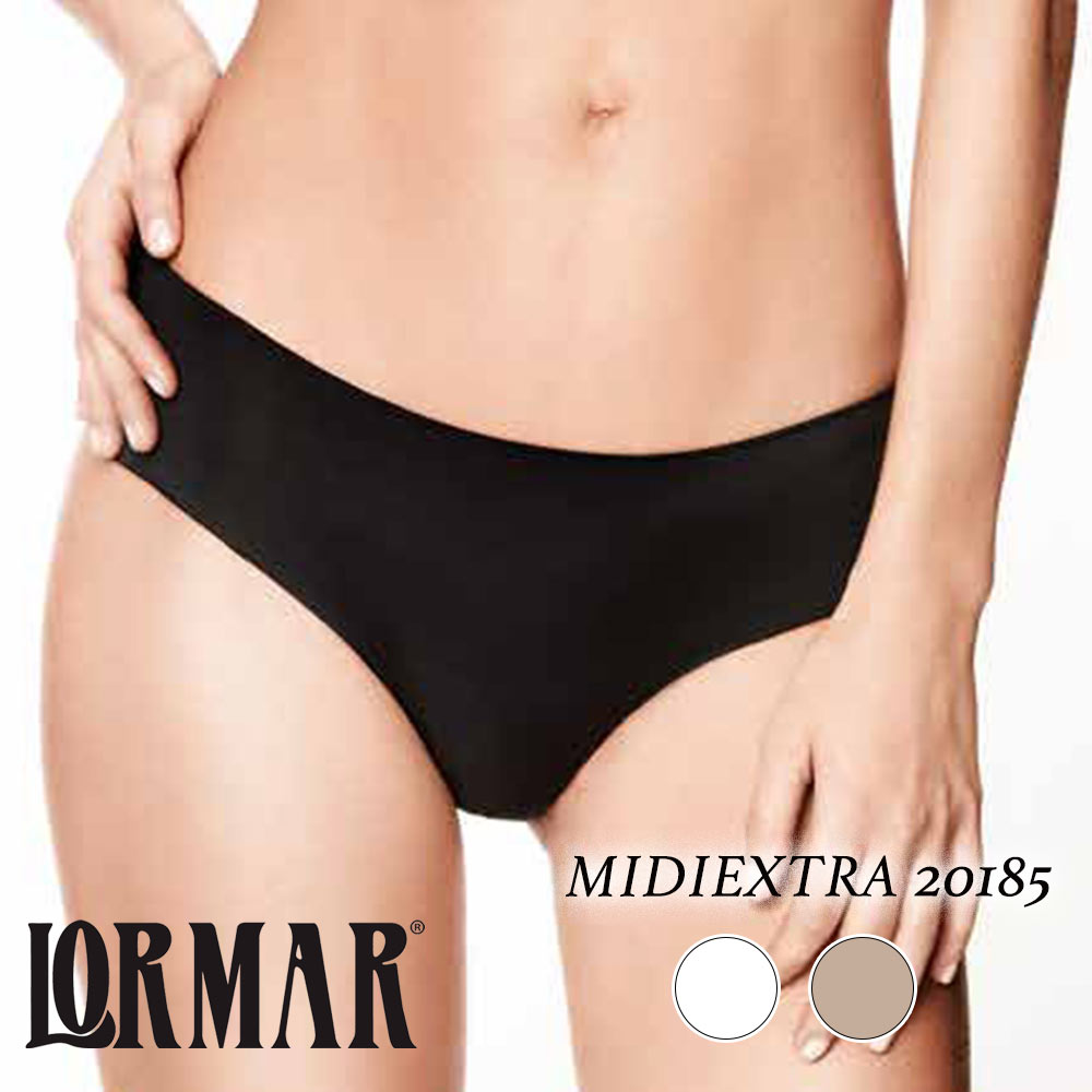 LORMAR ／ ロルマーEXTRA（エキストラ）MIDIEXTRA　20185イタリア　ショーツビキニショーツシームレス2WAYストレッチシンプル