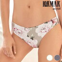 LORMAR ／ ロルマー20718GARDENIA（ガーデニア）イタリア　ショーツビキニショーツクチナシマイクロファイバーフラワープリントレース2WAYストレッチシームレス