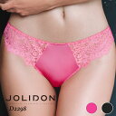 Jolidon／ジョリドンD2298New Penelope（ニュー ペネロペ）直輸入 ヨーロッパ インポートランジェリーヨーロッパ ショーツビキニショーツ2WAYストレッチ髭付きフローラルレース光沢マイクロファイバー