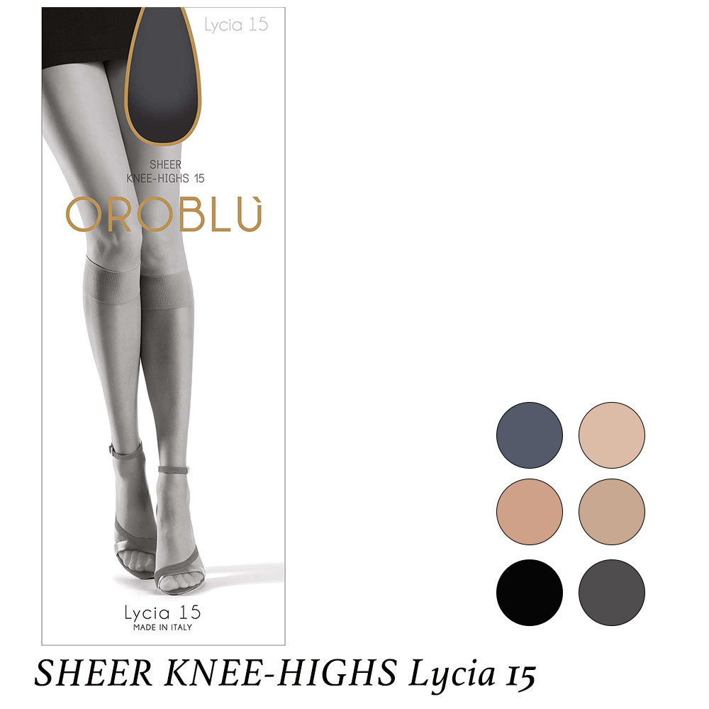 [֑OROBLU / IuSHEER KNEE-HIGHS Lycia 15iVA[j[nC LA 15jC|[gGXgbLORtH[gohܐ⋭^CvVA[15fj[