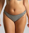 ☆体型カバー 水着【予約】クラシックビキニブリーフ Gingham by Panache Swim ビキニ 大きいサイズ 水着 インポート水着 日本S M L XL 3L 4L 5L サイズ 送料無料 ギンガムチェック ブラック ホワイト 上質 エレガント