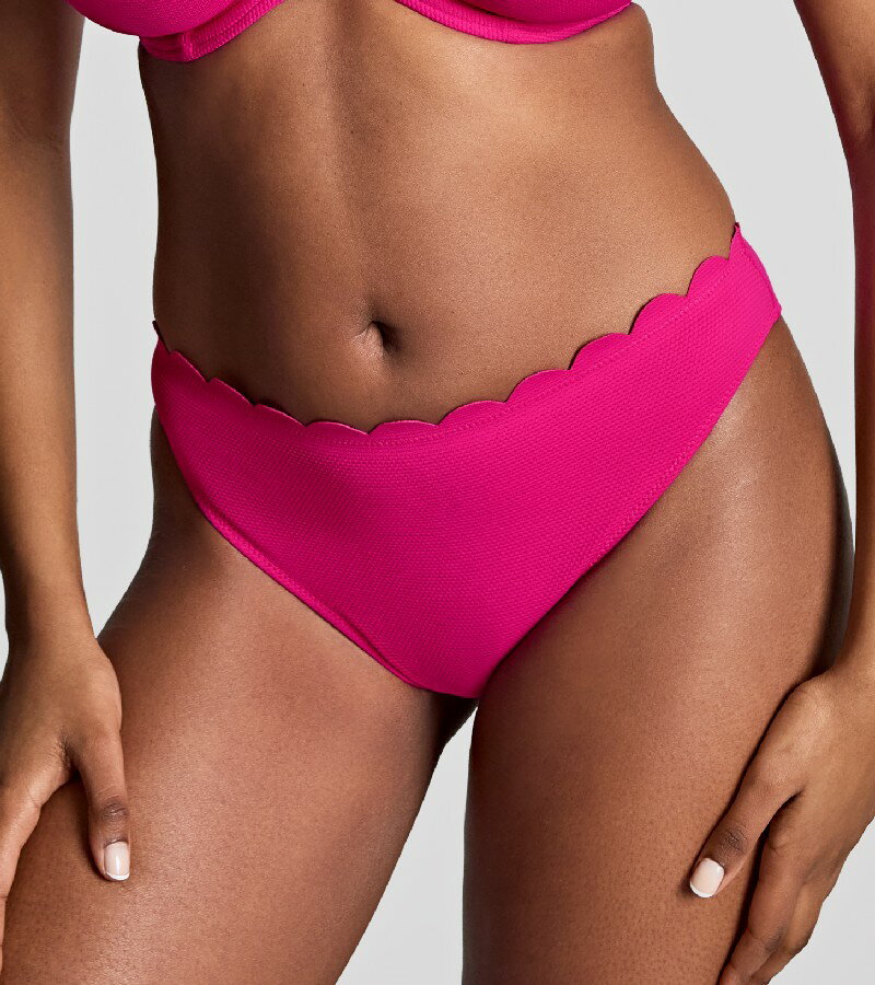スペイン製 上質生地 水着【予約】クラシックビキニブリーフ Spirit by Panache Swim ビキニ 大きいサイズ 水着 インポート水着 日本S〜5Lサイズ 送料無料 マジェンタ ピンク 上質 エレガント