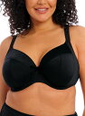 ☆体型カバー水着【予約】UWプランジビキニ Plain Sailing by Elomi Swim(ワイヤーイリビキニ) gカップ hカップ iカップ jカップ kカップ nカップ グラマーサイズ 水着 インポート 大きいサイズ 大きいカップ ビキニ サポートビキニ ブラック 黒 送料無料