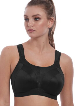 ★【予約】ソフトスポーツブラ Dynamic by Freya Active gカップ hカップ iカップ jカップ kカップ lカップ mカップ nカップ fカップ 大きいカップスポーツブラトレーニングウェア レディース ブラック/ホワイト
