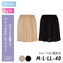 送料無料 ペチコート | 40cm丈 短め ショート丈 レディス レディース 無地 70012 ネコポス可 ランジェリー 快適 人気 透け 防止 透け防止 透け...