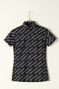 1PIU1UGUALE3 GOLF ウノピゥウノウグァーレトレ ゴルフ(レディース) 113 GOLF S/S POLO DIAGONAL LOGO{GST06...