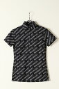 【30%OFFセール】1PIU1UGUALE3 GOLF ウノピゥウノウグァーレトレ ゴルフ 113 GOLF S/S POLO DIAGONAL LOGO{GST063-POE317-9910-BBS}