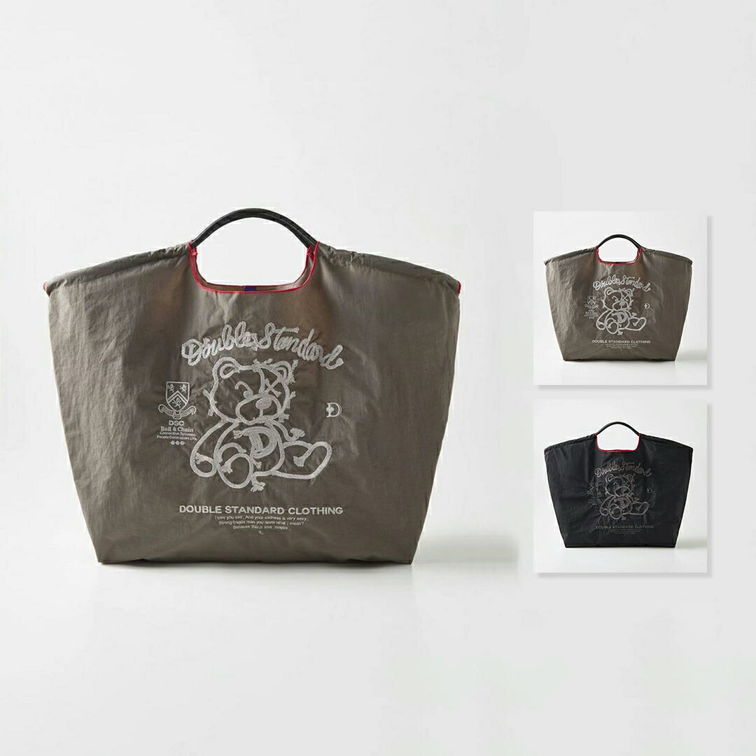 ダブスタ ダブルスタンダードクロージング｜DOUBLE STANDARD CLOTHING Ball&Chain / ロープベア ショッピングバッグ{-BES}0400001253 ボールアンドチェーン ボール&チェーン バッグ エコバッグ ショッピングバッグ トートバッグ ストラップ 正規取扱店 レディースのサムネイル