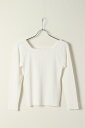 グレースコンチネンタル|GRACE CONTINENTAL レースアップリブニットトップ{0121143043-01WHT-BAS}レディース おしゃれ