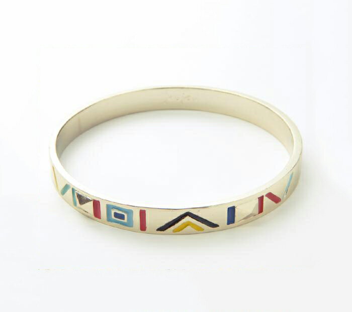 joujou ジュジュ BAG HOOP-GEOMETRIC GOLD-{-ACA}