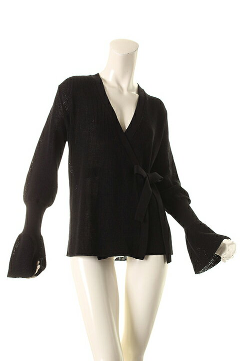 Kaon JI KNIT WRAP CARDIGAN{-AHS}