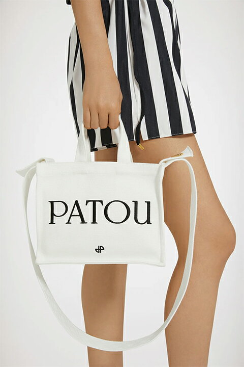 Rakuten - 【30%OFFセール】PATOU パトゥ コットンキャンバス パトゥトート スモール {AC0440076001W-BDS}