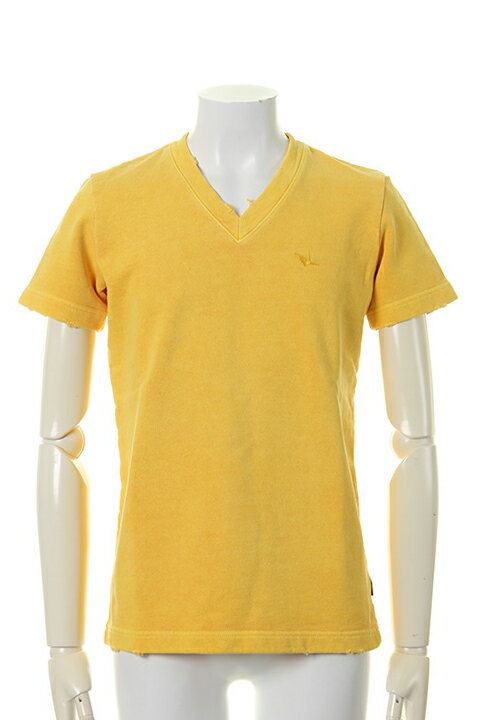 Rakuten - 【40%OFFセール】1piu1uguale3 ウノピゥウノウグァーレトレ AMERICAN DRY SWEAT STONE DAMAGE V-NECK{MRT150-COT226-33-AHS}