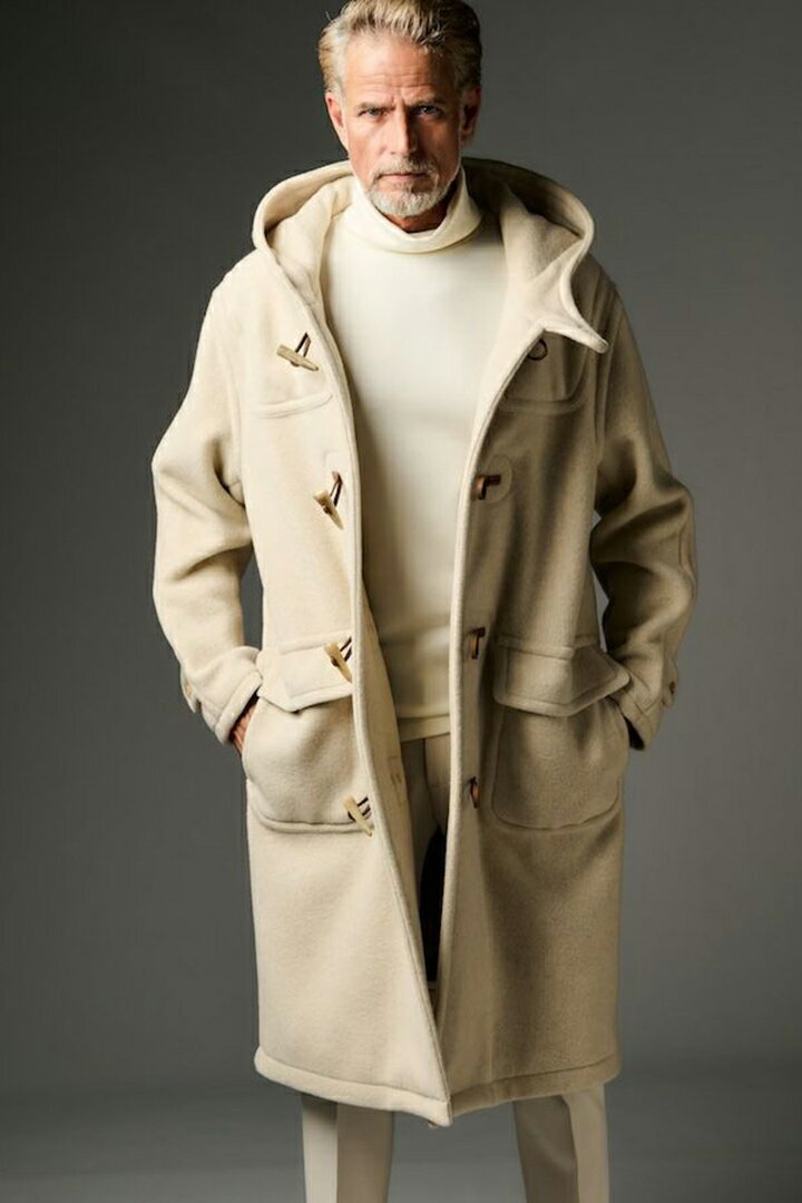 【30%OFFセール】1piu1uguale3 ウノピゥウノウグァーレトレ DUFFLE COAT{-BDA}